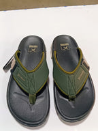 Military Green Rugged Comfort Thong Sandal