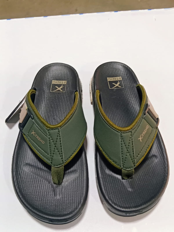 Military Green Rugged Comfort Thong Sandal